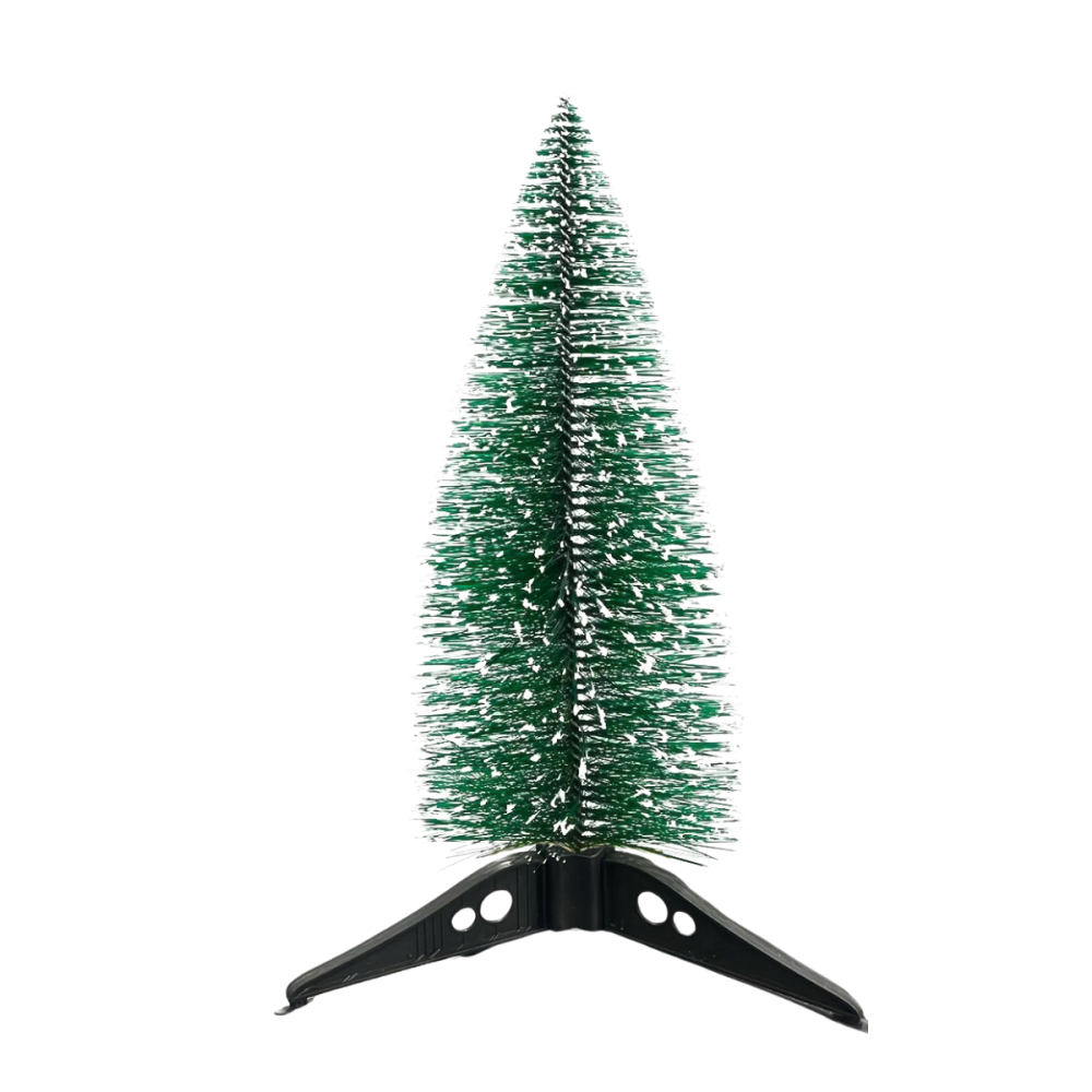 Mini Arvore De Natal Pinheiro Nevada Base Tripé 27cm Altomex ZSS-080 Mini Arvore De Natal Pinheiro Nevada Base Tripé 27cm Altomex ZSS-080