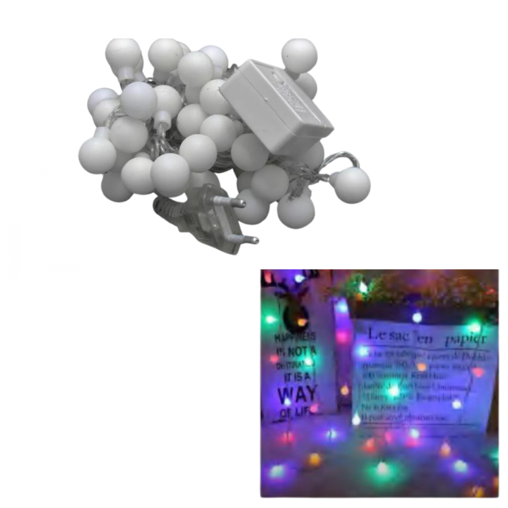Pisca Pisca Natal Bolinhas Led Colorido 28 Lâmpadas 220V Altomex AL-5968 Pisca Pisca Natal Bolinhas Led Colorido 28 Lâmpadas 220V Altomex AL-5968