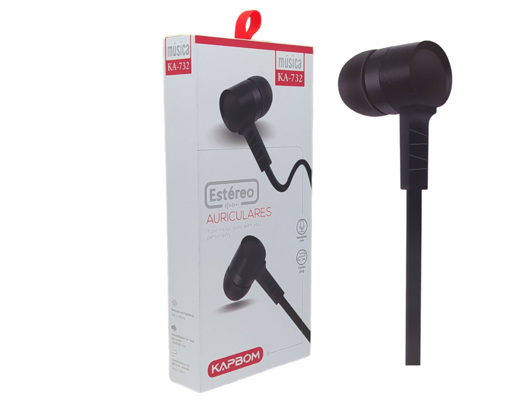 Jonh Variedades, eletrônicos e acessórios Fone kapbom c/mic ka732