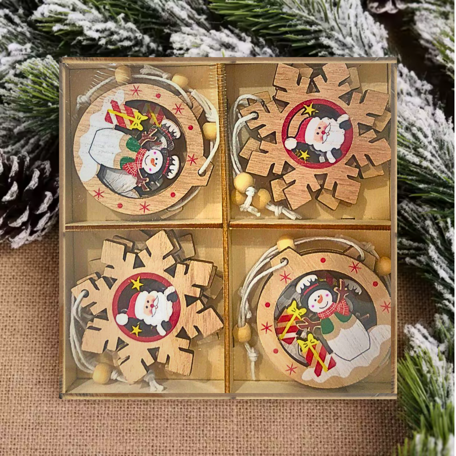 --      Caixa com Pingentes de Natal Decoração com Cordão Variado Altomex ZSS-005 --      Caixa com Pingentes de Natal Decoração com Cordão Variado Altomex ZSS-005