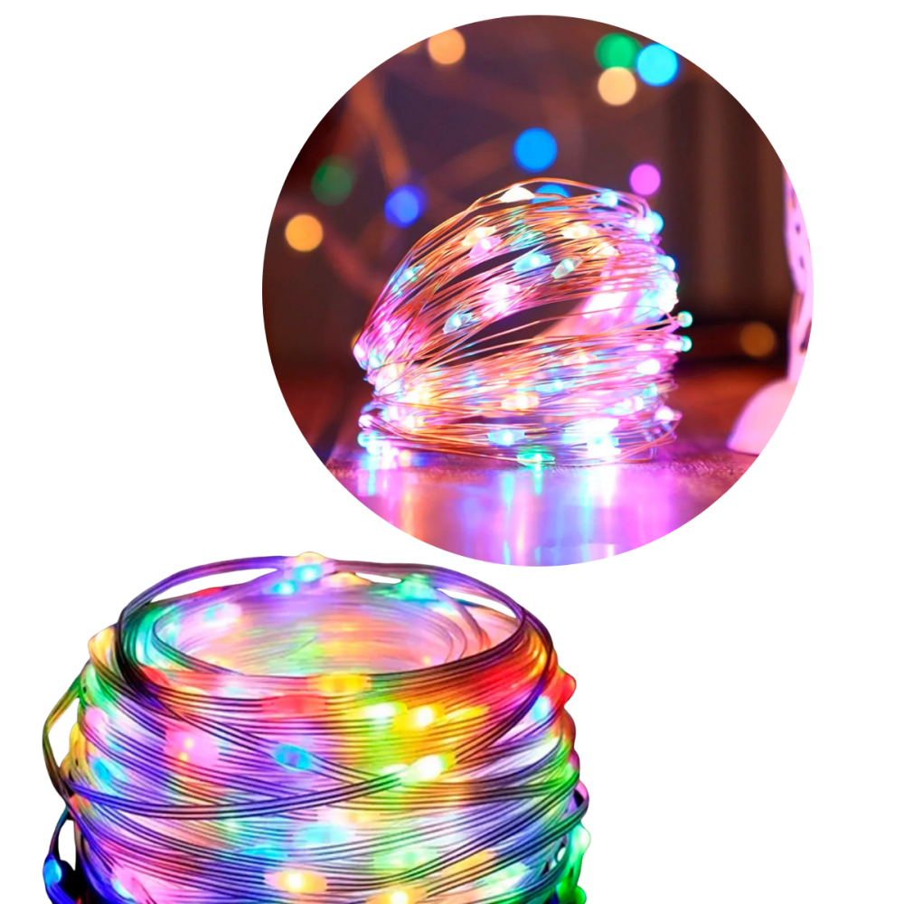 Pisca Pisca Luzes de Natal Led (Colorido) 30 Metros BIVOLT Conector Macho Fêmea Altomex AL-4873 Pisca Pisca Luzes de Natal Led (Colorido) 30 Metros BIVOLT Conector Macho Fêmea Altomex AL-4873