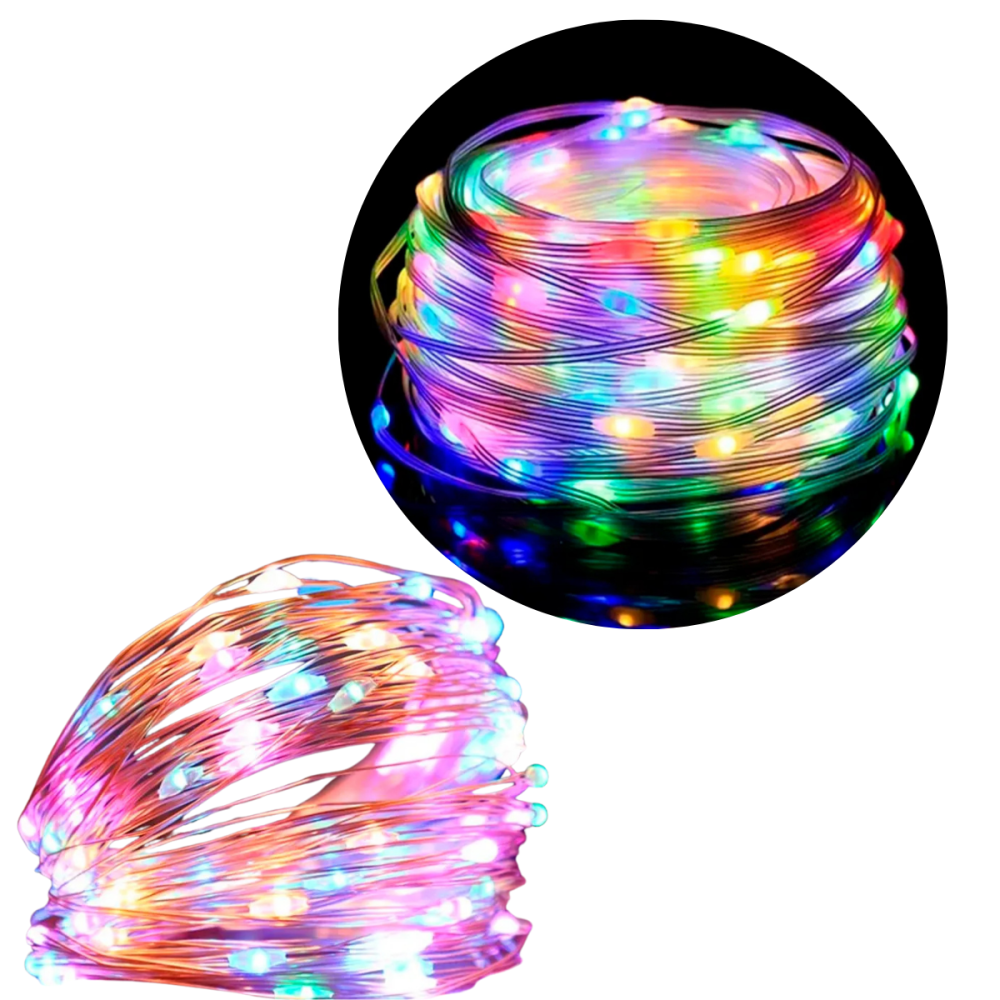 Pisca Pisca Luzes de Natal Led (Colorido) 30 Metros BIVOLT Conector Macho Fêmea Altomex AL-4873 Pisca Pisca Luzes de Natal Led (Colorido) 30 Metros BIVOLT Conector Macho Fêmea Altomex AL-4873