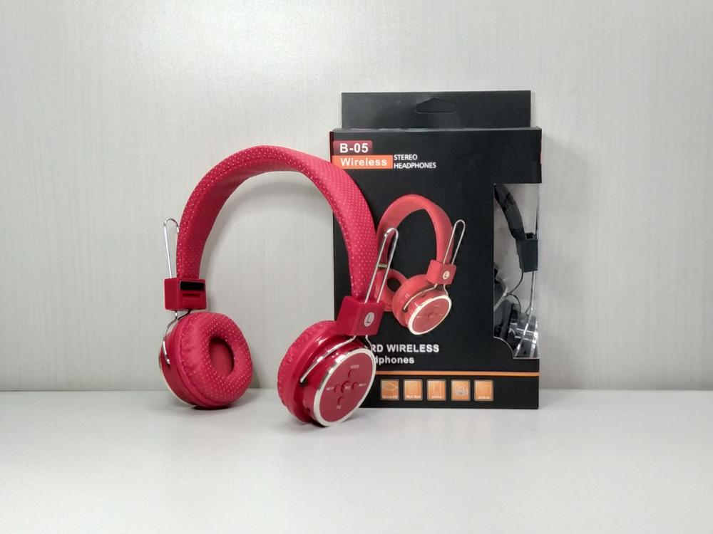 Jonh Variedades, Eletrônicos E Acessórios - Headphone Wireless B-05 ...